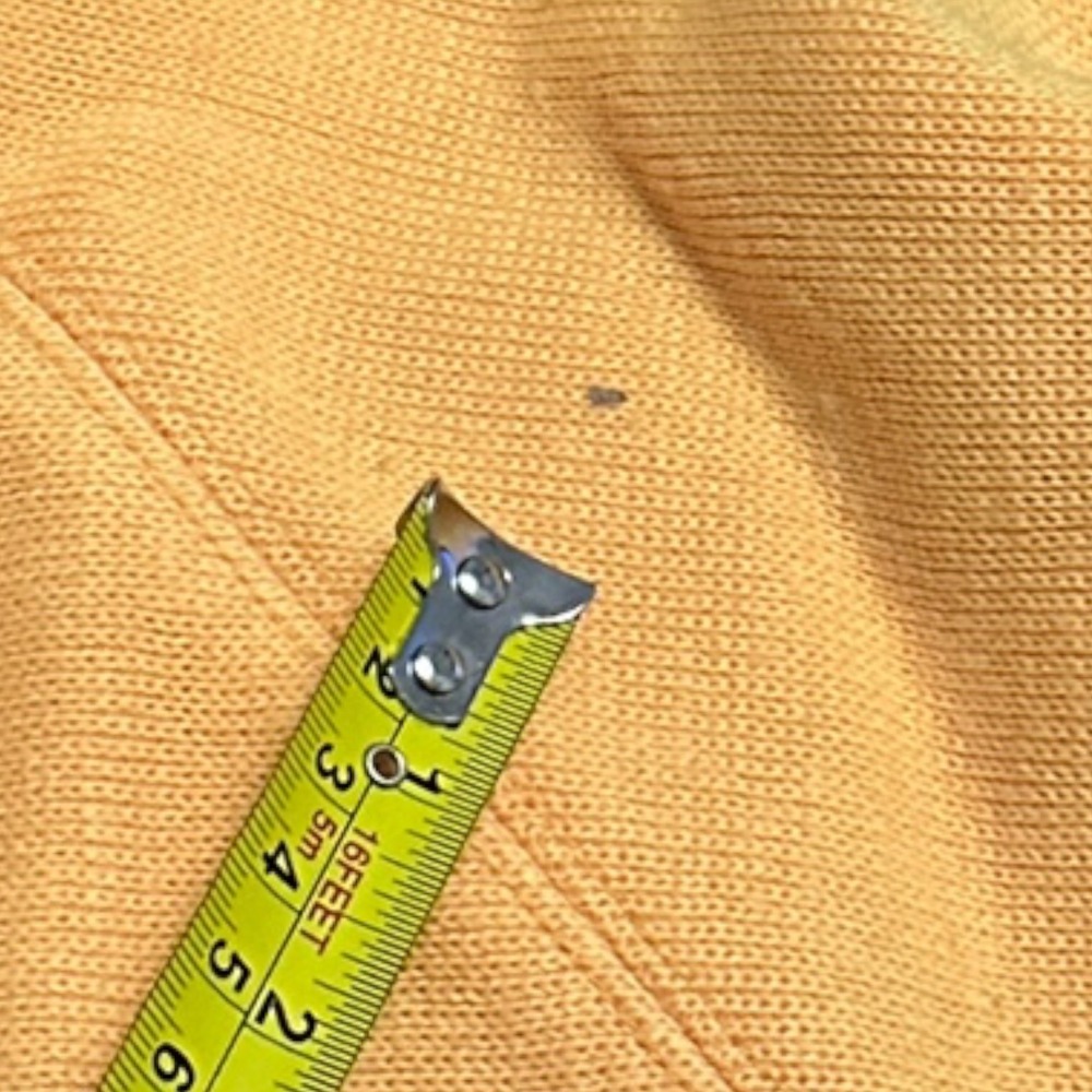 Vintage Bogner Yellow Wool Blend Sweater Embroidered Mock Neck Ski Men's M Ski - Picture 4 of 10
